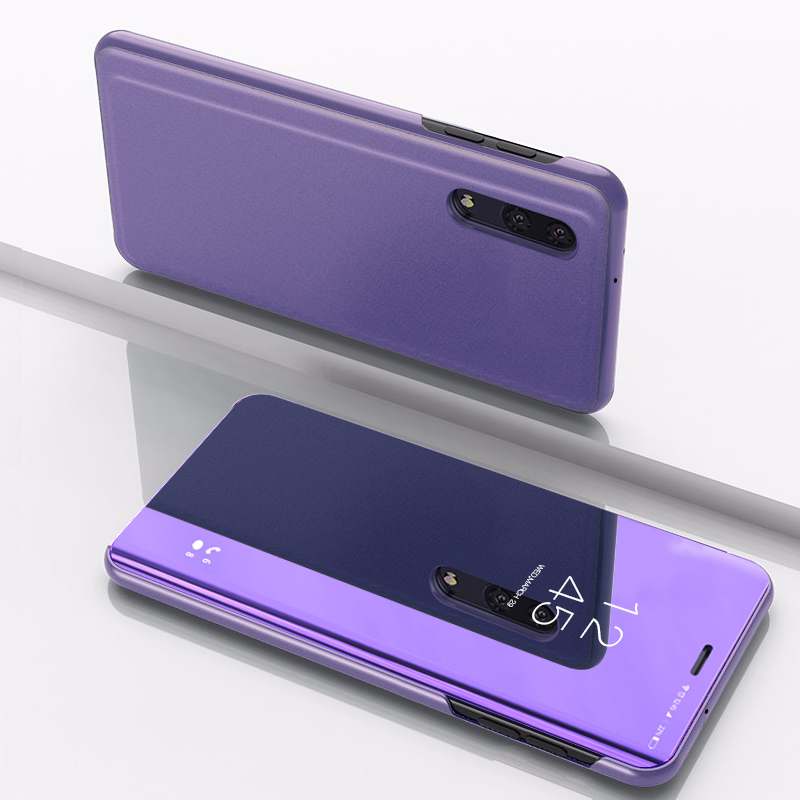Clear View Samsung G780 Galaxy S20 FE Lila Okos Tok